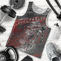 Personalised Cycling New Zealand Men Tank Top Aotearoa Pride Sportswear LT22 - Polynesian Pride