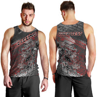 Personalised Cycling New Zealand Men Tank Top Aotearoa Pride Sportswear LT22 - Polynesian Pride