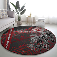 Personalised Cycling New Zealand Round Carpet Aotearoa Pride Sportswear LT22 - Polynesian Pride