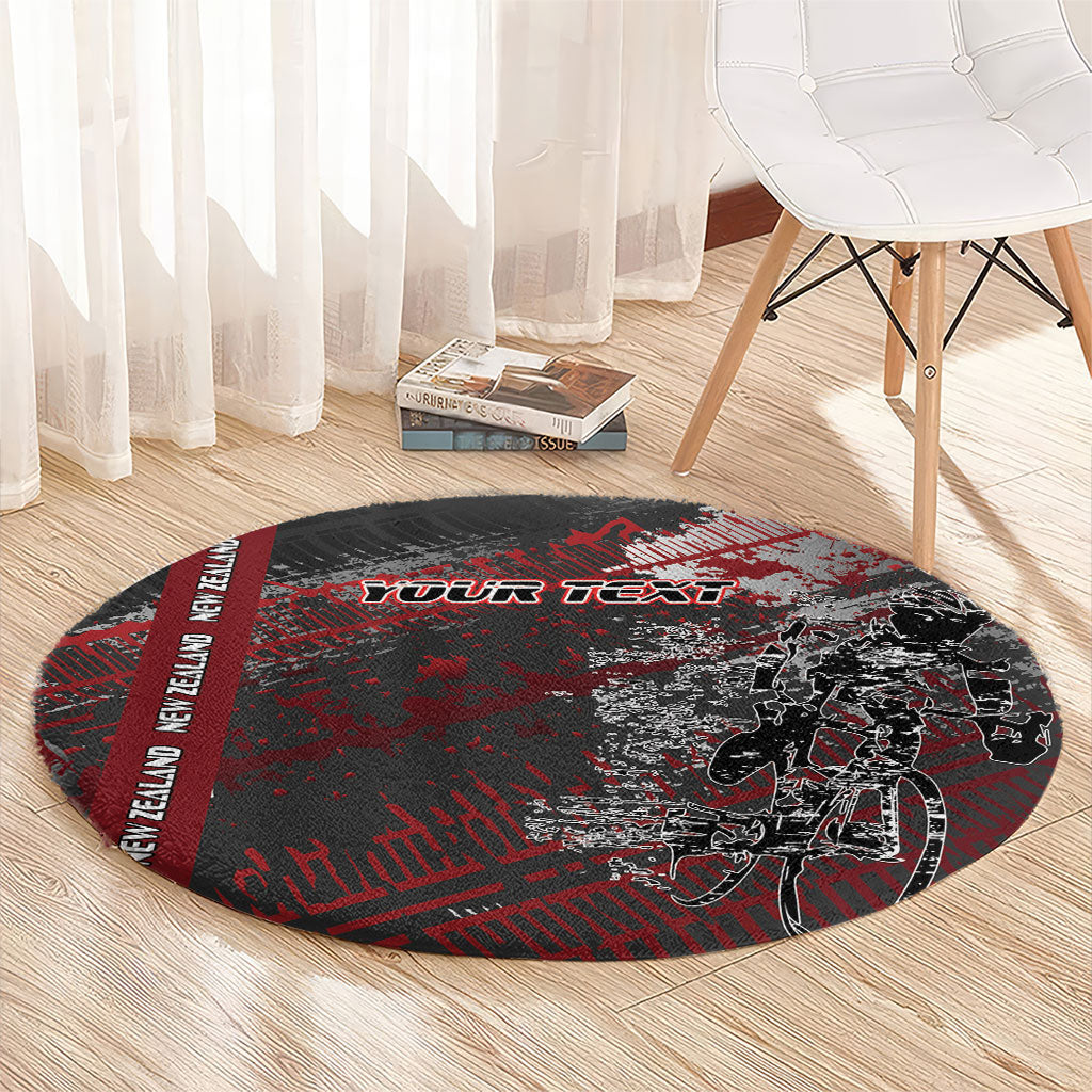 Personalised Cycling New Zealand Round Carpet Aotearoa Pride Sportswear LT22 - Polynesian Pride