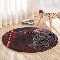 Personalised Cycling New Zealand Round Carpet Aotearoa Pride Sportswear LT22 - Polynesian Pride