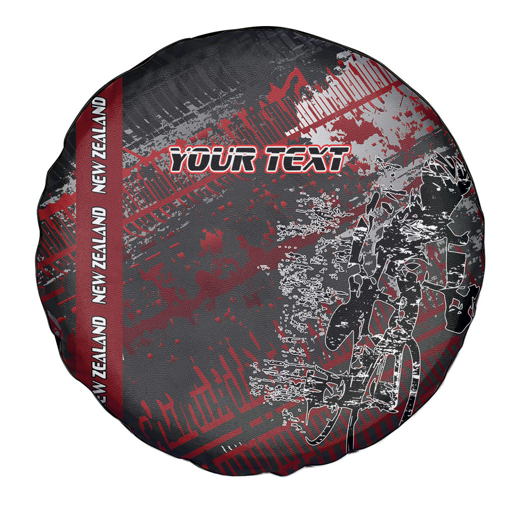 Personalised Cycling New Zealand Spare Tire Cover Aotearoa Pride Sportswear LT22 - Polynesian Pride