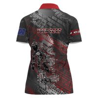Personalised Cycling New Zealand Women Polo Shirt Aotearoa Pride Sportswear LT22 - Polynesian Pride