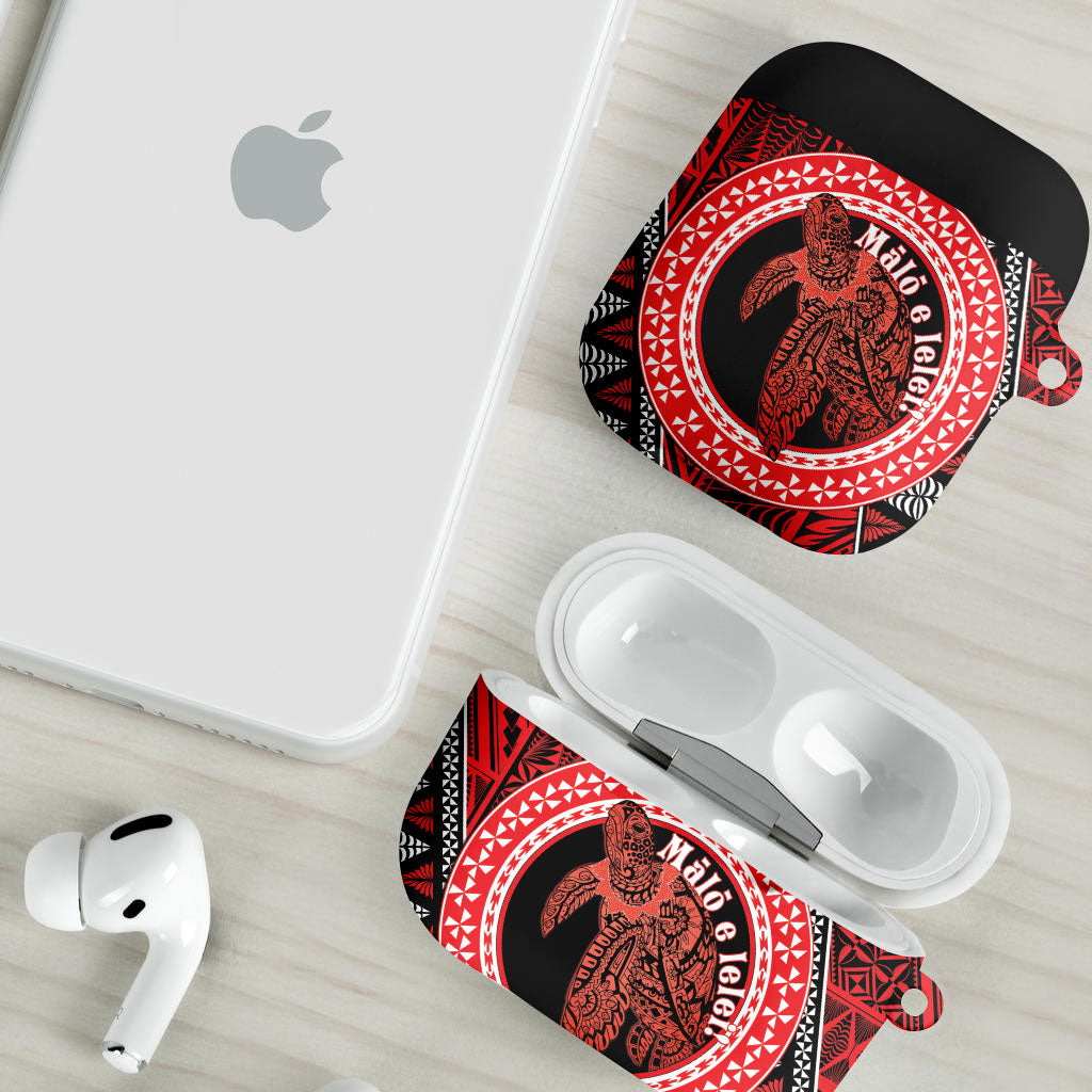 Tonga Language Week AirPods Case Heilala Turtle Malo E Lelei LT22 - Polynesian Pride