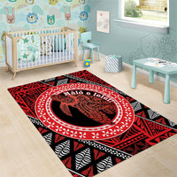 Tonga Language Week Area Rug Heilala Turtle Malo E Lelei LT22 - Polynesian Pride