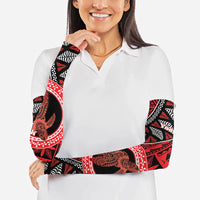 Personalised Tonga Language Week Arm Sleeves Heilala Turtle Malo E Lelei LT22 - Polynesian Pride