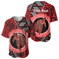 Personalised Tonga Language Week Baseball Jersey Heilala Turtle Malo E Lelei LT22 - Polynesian Pride