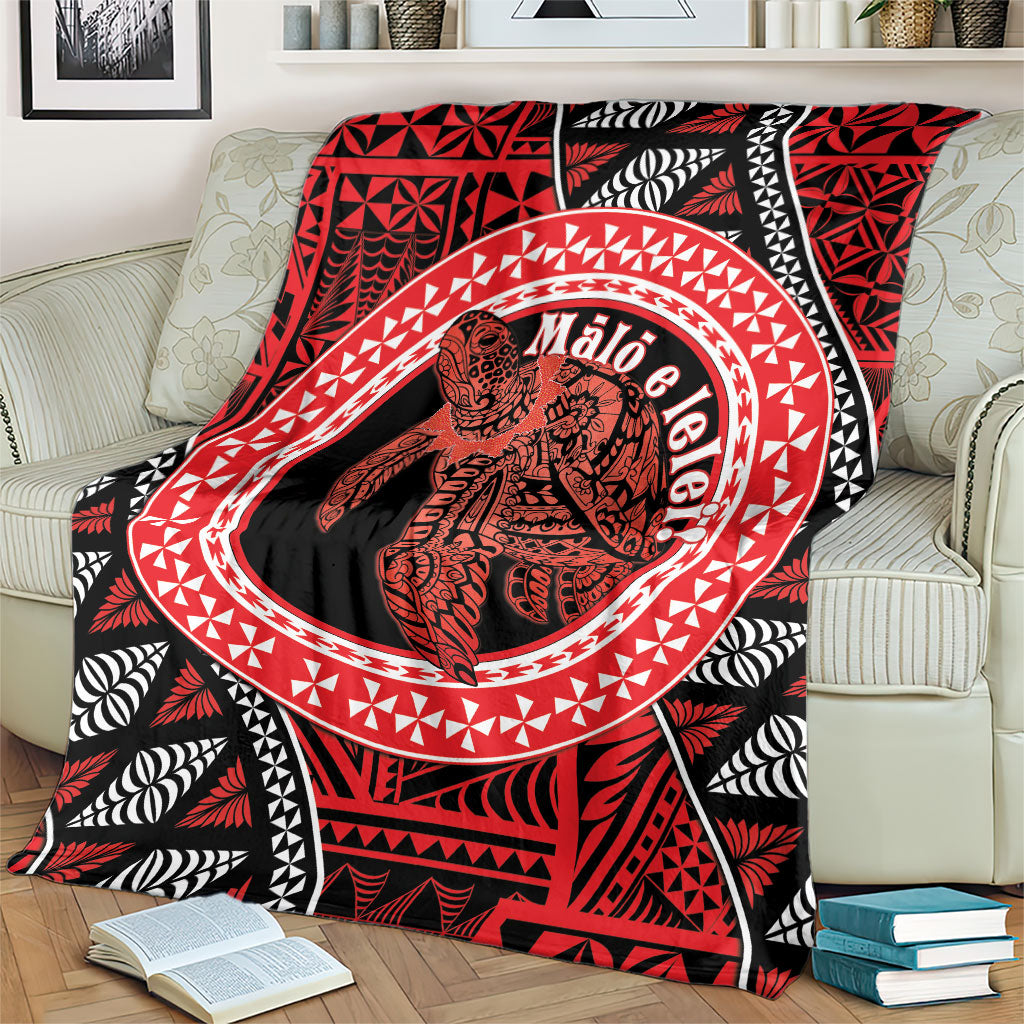 Tonga Language Week Blanket Heilala Turtle Malo E Lelei LT22 - Polynesian Pride
