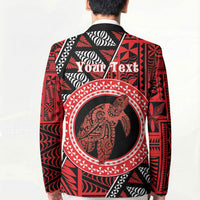 Personalised Tonga Language Week Blazer Heilala Turtle Malo E Lelei LT22 - Polynesian Pride