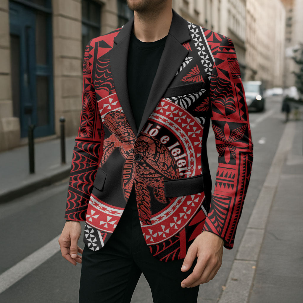 Personalised Tonga Language Week Blazer Heilala Turtle Malo E Lelei LT22 - Polynesian Pride