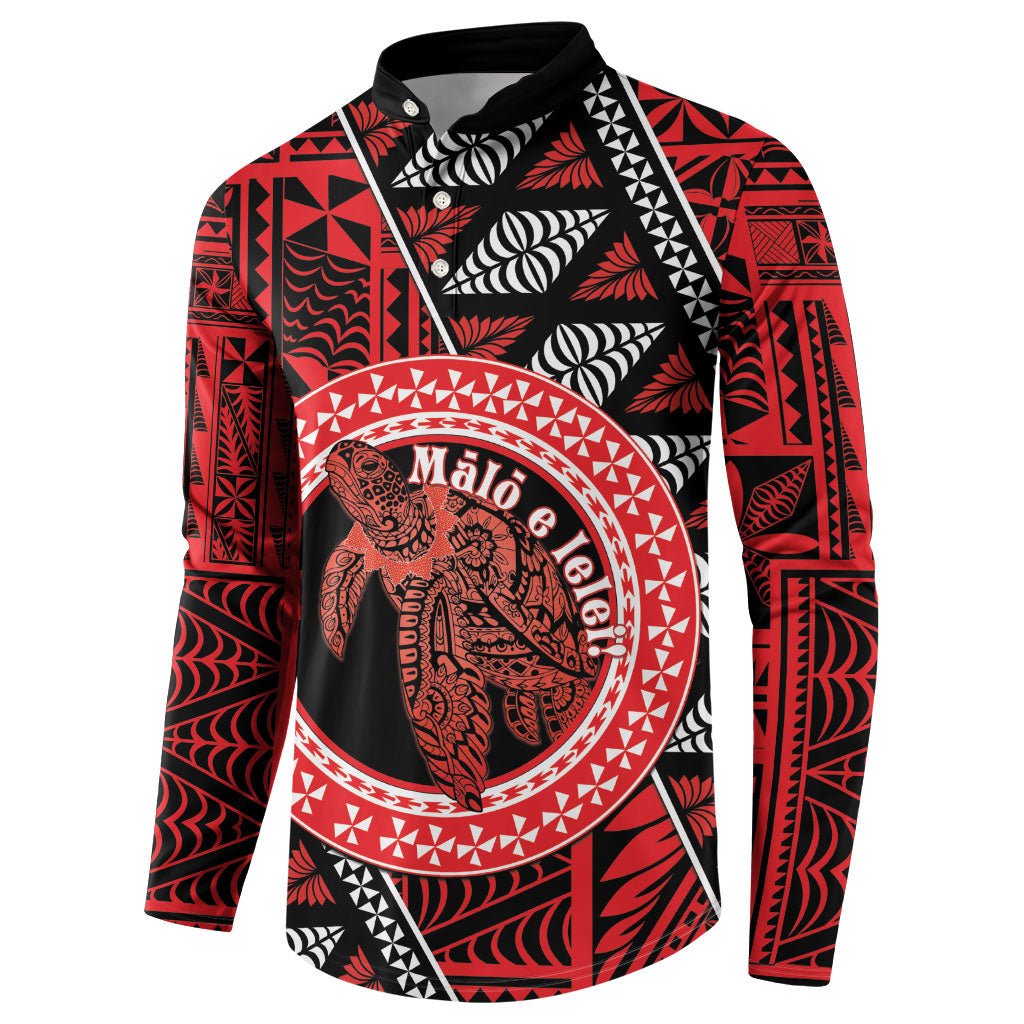 Personalised Tonga Language Week Button Sweatshirt Heilala Turtle Malo E Lelei LT22 - Polynesian Pride