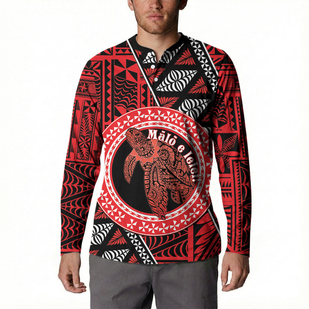 Personalised Tonga Language Week Button Sweatshirt Heilala Turtle Malo E Lelei LT22 - Polynesian Pride