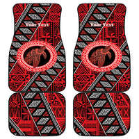 Personalised Tonga Language Week Car Mats Heilala Turtle Malo E Lelei LT22 - Polynesian Pride