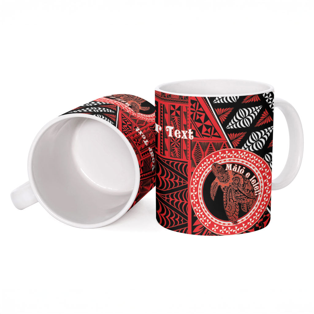 Personalised Tonga Language Week Ceramic Mug Heilala Turtle Malo E Lelei LT22 - Polynesian Pride