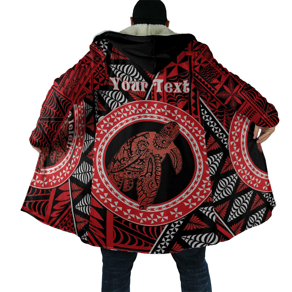 Personalised Tonga Language Week Cloak Heilala Turtle Malo E Lelei LT22 - Polynesian Pride