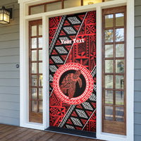 Personalised Tonga Language Week Door Cover Heilala Turtle Malo E Lelei LT22 - Polynesian Pride