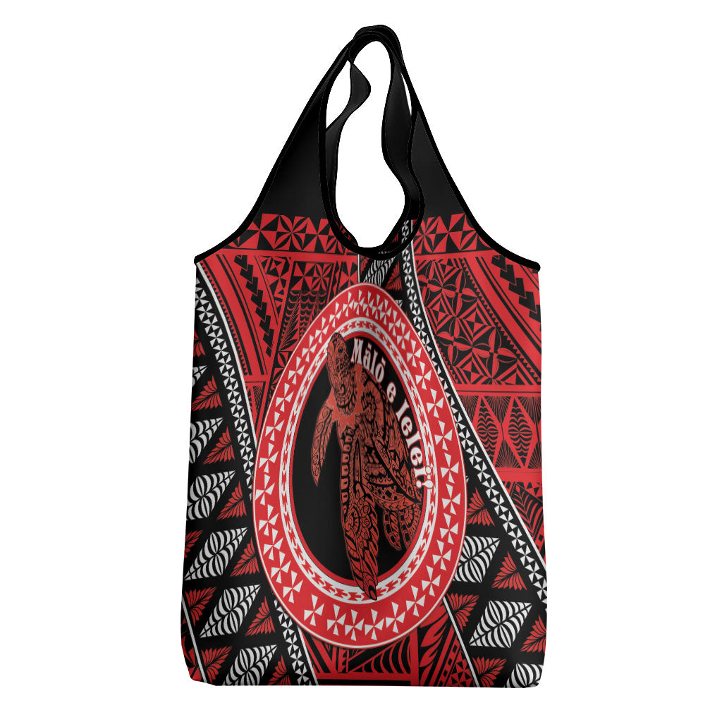 Tonga Language Week Grocery Bag Heilala Turtle Malo E Lelei LT22 - Polynesian Pride