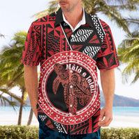 Personalised Tonga Language Week Hawaiian Shirt Heilala Turtle Malo E Lelei LT22 - Polynesian Pride
