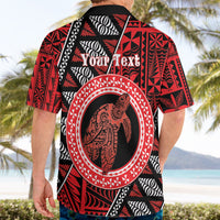 Personalised Tonga Language Week Hawaiian Shirt Heilala Turtle Malo E Lelei LT22 - Polynesian Pride