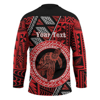 Personalised Tonga Language Week Hockey Jersey Heilala Turtle Malo E Lelei LT22 - Polynesian Pride