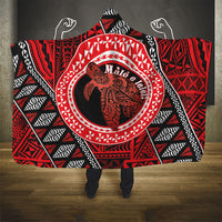 Tonga Language Week Hooded Blanket Heilala Turtle Malo E Lelei LT22 - Polynesian Pride