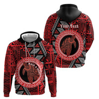 Personalised Tonga Language Week Hoodie Heilala Turtle Malo E Lelei LT22 - Polynesian Pride