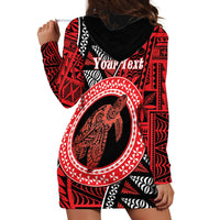 Personalised Tonga Language Week Hoodie Dress Heilala Turtle Malo E Lelei LT22 - Polynesian Pride