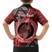 Personalised Tonga Language Week Kid Hawaiian Shirt Heilala Turtle Malo E Lelei LT22 - Polynesian Pride