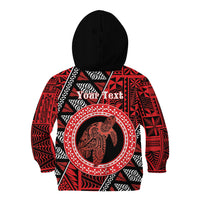 Personalised Tonga Language Week Kid Hoodie Heilala Turtle Malo E Lelei LT22 - Polynesian Pride