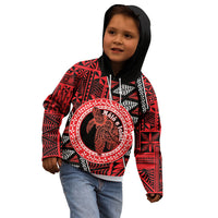 Personalised Tonga Language Week Kid Hoodie Heilala Turtle Malo E Lelei LT22 - Polynesian Pride