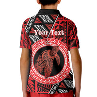 Personalised Tonga Language Week Kid Polo Shirt Heilala Turtle Malo E Lelei LT22 - Polynesian Pride