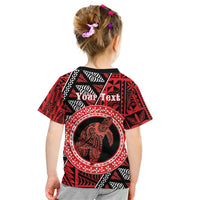 Personalised Tonga Language Week Kid T Shirt Heilala Turtle Malo E Lelei LT22 - Polynesian Pride