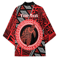 Personalised Tonga Language Week Kimono Heilala Turtle Malo E Lelei LT22 - Polynesian Pride