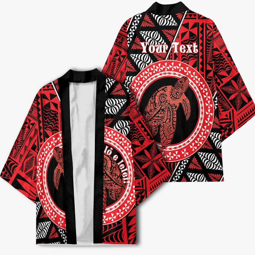 Personalised Tonga Language Week Kimono Heilala Turtle Malo E Lelei LT22 - Polynesian Pride