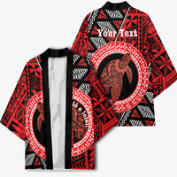 Personalised Tonga Language Week Kimono Heilala Turtle Malo E Lelei LT22 - Polynesian Pride
