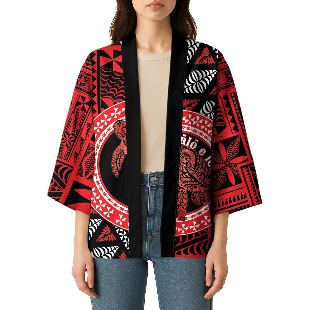 Personalised Tonga Language Week Kimono Heilala Turtle Malo E Lelei LT22 - Polynesian Pride