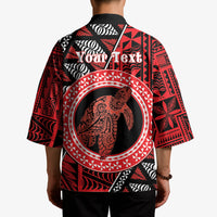 Personalised Tonga Language Week Kimono Heilala Turtle Malo E Lelei LT22 - Polynesian Pride
