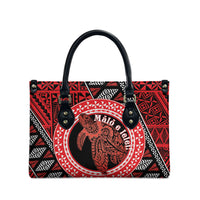 Tonga Language Week Leather Bag Heilala Turtle Malo E Lelei LT22 - Polynesian Pride