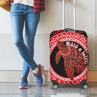 Tonga Language Week Luggage Cover Heilala Turtle Malo E Lelei LT22 - Polynesian Pride