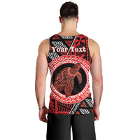 Personalised Tonga Language Week Men Tank Top Heilala Turtle Malo E Lelei LT22 - Polynesian Pride
