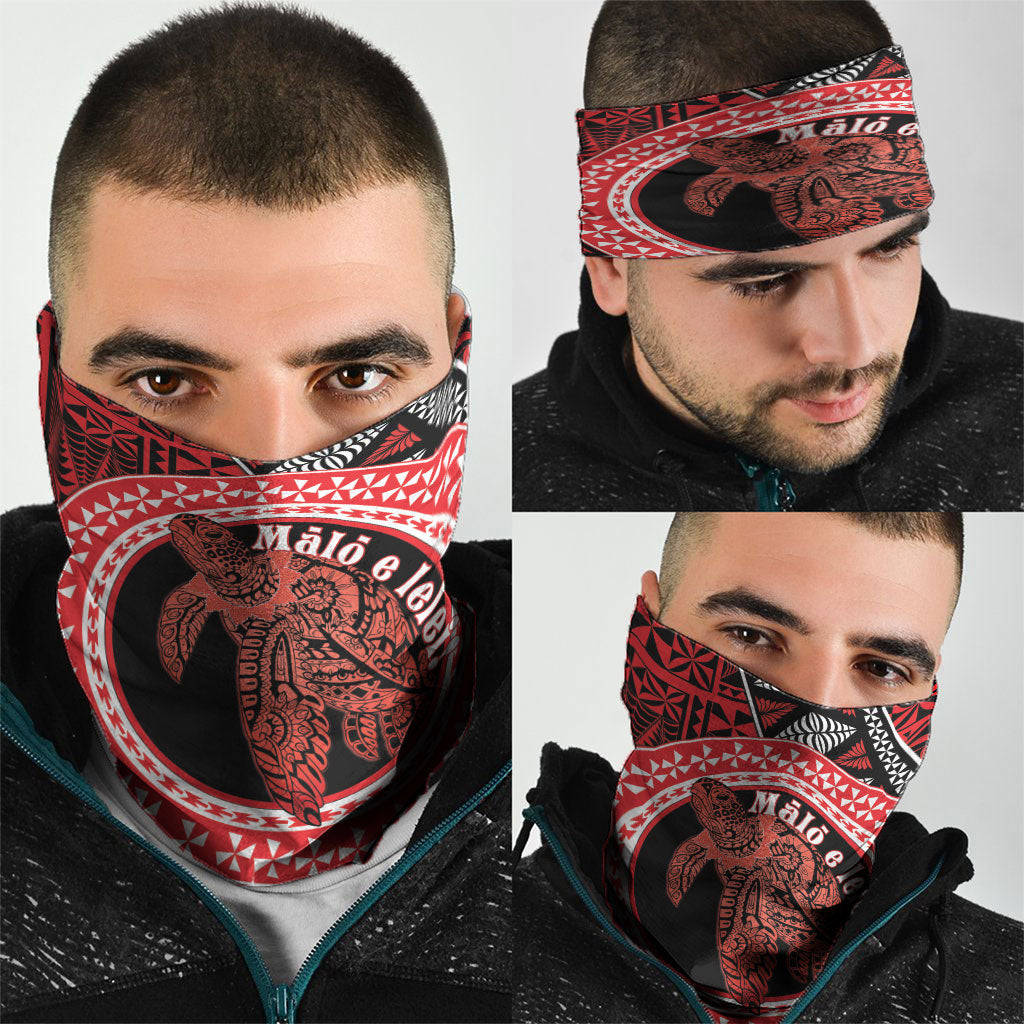 Tonga Language Week Neck Gaiter Heilala Turtle Malo E Lelei LT22 - Polynesian Pride