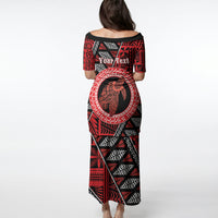 Personalised Tonga Language Week Puletasi Heilala Turtle Malo E Lelei LT22 - Polynesian Pride