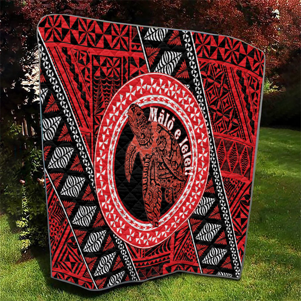 Tonga Language Week Quilt Heilala Turtle Malo E Lelei LT22 - Polynesian Pride