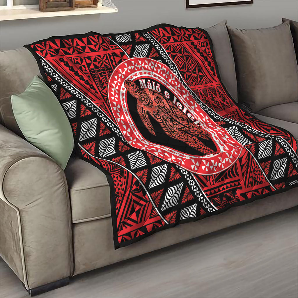 Tonga Language Week Quilt Heilala Turtle Malo E Lelei LT22 - Polynesian Pride