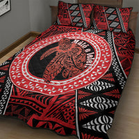 Tonga Language Week Quilt Bed Set Heilala Turtle Malo E Lelei LT22 - Polynesian Pride