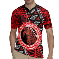 Personalised Tonga Language Week Rugby Jersey Heilala Turtle Malo E Lelei LT22 - Polynesian Pride
