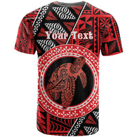 Personalised Tonga Language Week T Shirt Heilala Turtle Malo E Lelei LT22 - Polynesian Pride