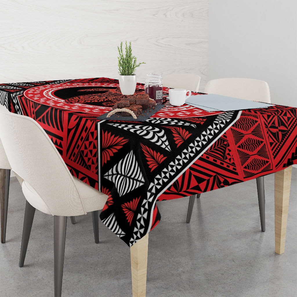 Tonga Language Week Tablecloth Heilala Turtle Malo E Lelei LT22 - Polynesian Pride