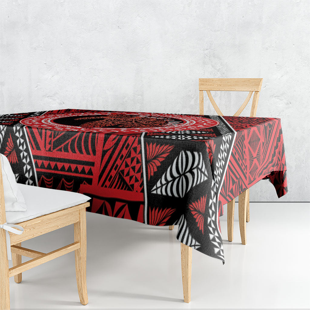 Tonga Language Week Tablecloth Heilala Turtle Malo E Lelei LT22 - Polynesian Pride