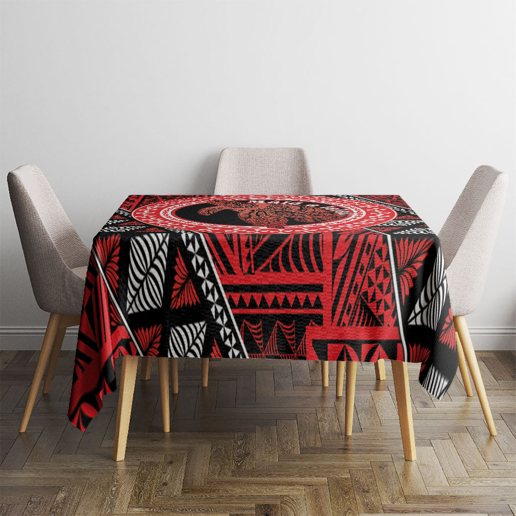 Tonga Language Week Tablecloth Heilala Turtle Malo E Lelei LT22 - Polynesian Pride